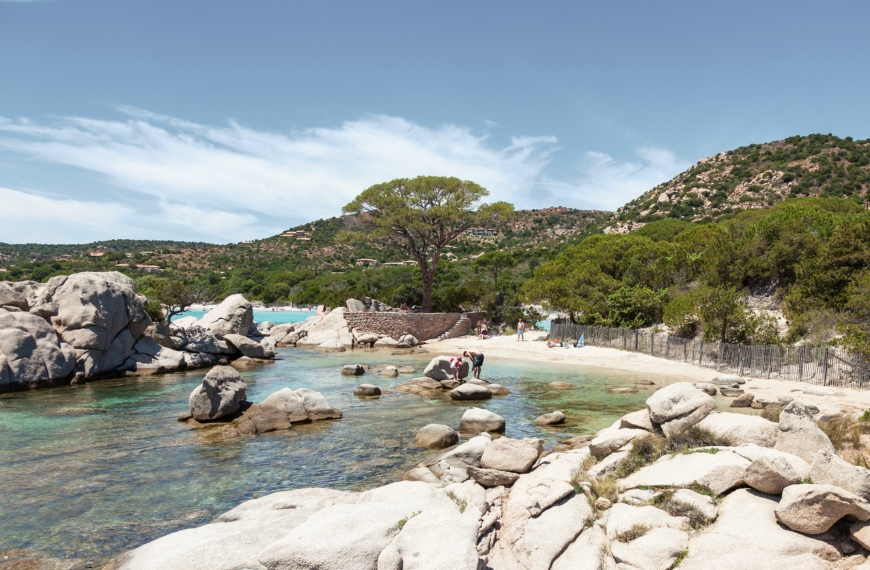 Head to the most beautiful beaches for families in Corsica