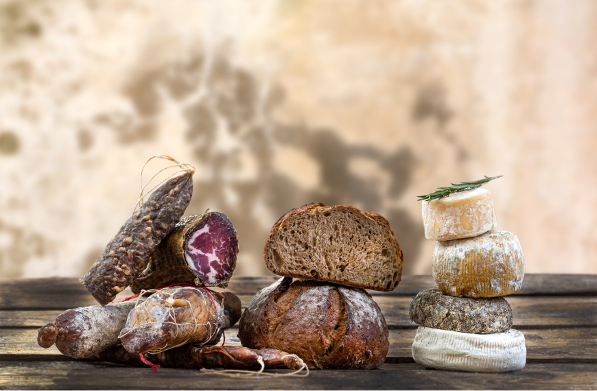 Corsican cuisine to share with family